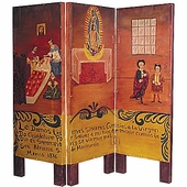 Small Screen with Religious Scene