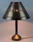 Small Southwest Punched Tin Table Lamp