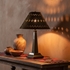 Small Southwest Tin Lamp - Tapered Base with S-Shade