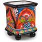 Small Talavera Ball Footed Square Planter