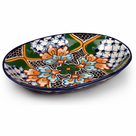 Small Talavera Sauce Dish - Dolores Pattern