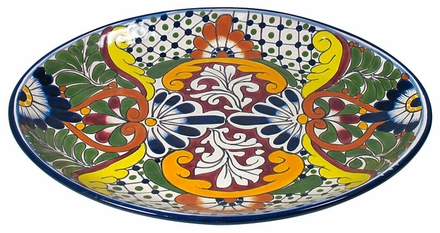 Small Talavera Serving Plate