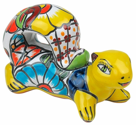 Small Talavera Squirrel Statue
