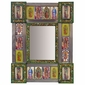 Small Virgin Folk Art Mirror