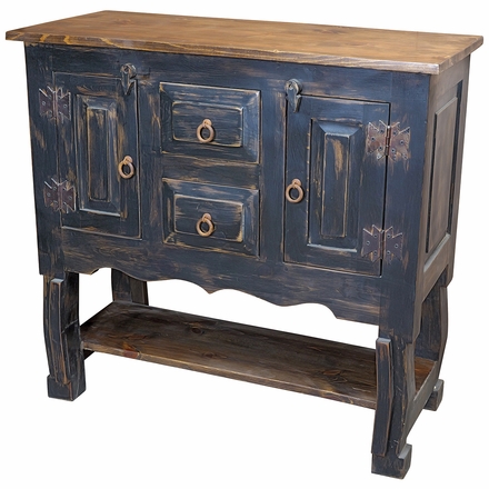 Small Yugo Buffet - 2 Doors, 2 Drawers & Lower Shelf