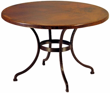 Sonoran Copper Top Bistro or Dining Table