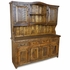 Southwest Ranch Rustic Wood China Hutch