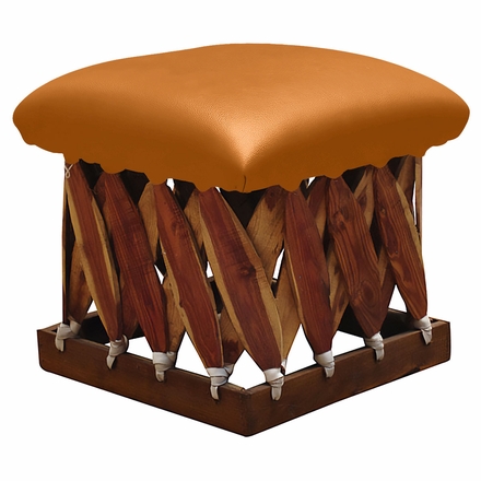 Square Cushioned Footstool