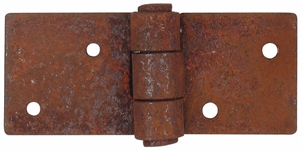 Square Rustic Iron Hinge - Pack of 4