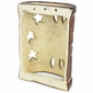 Sun & Moon Southwest Painted Clay Wall Sconce