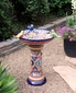 Talavera Birdbath