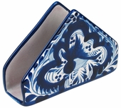 Talavera Blue & White Napkin Holder