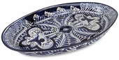 Talavera Blue & white Oblong Serving Tray