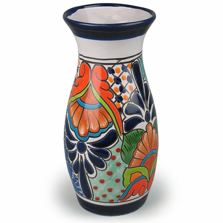 Talavera Bulb Vase