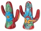 Talavera Cactus Salt & Pepper Shakers - Pair