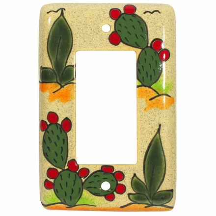 Talavera Cactus Single Rocker Cover