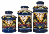 Talavera Canisters - Set of 3