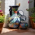 Talavera Cascading Flower Pot Fountain