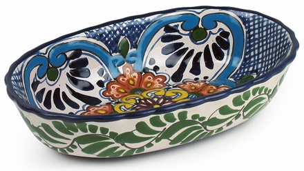 Talavera Dipping Bowl - Margarita Design