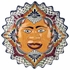 Talavera Framed Hanging Sun Face