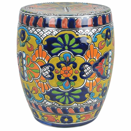 Talavera Garden Stool