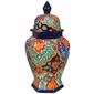 Talavera Ginger Jar Hexagonal
