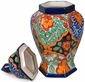Talavera Ginger Jar Hexagonal