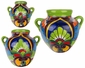 Talavera Hanging Wall Planters - Set of 3
