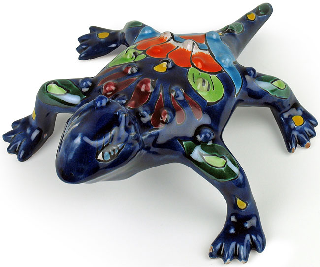 モ*】様 LGB 刺繍スカルロンT size0 Talavera Horned Toad Lizard - Free Shipping