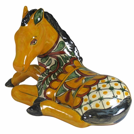 Talavera Horse Figurine