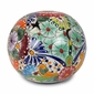 Talavera Luminary Globe with Star and Moon Cutouts
