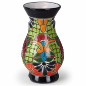 Talavera Medium Ridged Vase