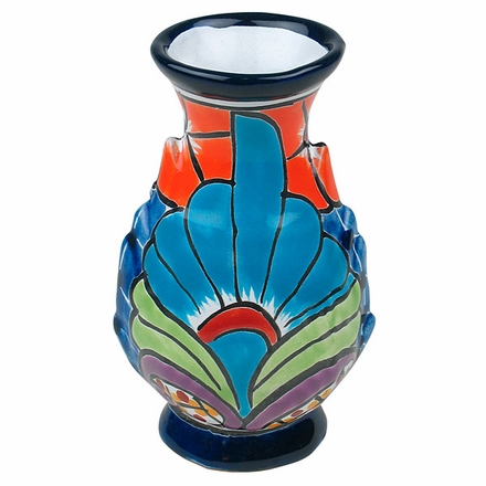 Talavera Mini Ridged Vase