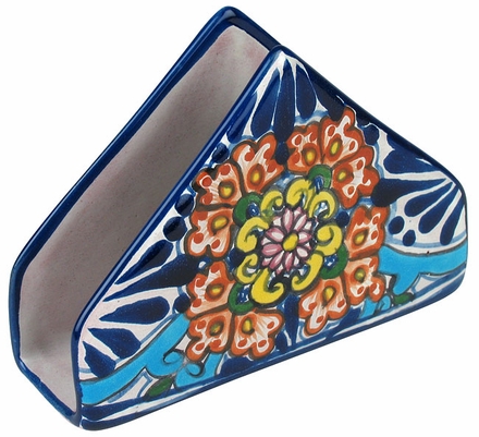 Talavera Napkin Holder - Margarita Pattern
