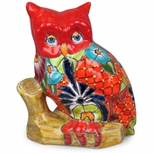 Talavera Owl Figurine