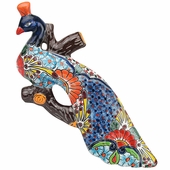 Talavera Peacock Wall Decoration