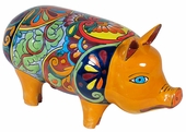 Talavera Pig Figurine