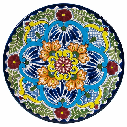 Talavera Pottery Margarita Dinner Plate