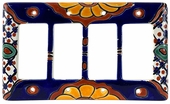 Talavera Quadruple Rocker Plate PL19