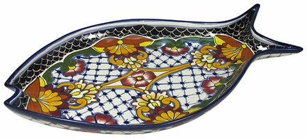 Talavera Rosario Fish Platter