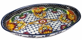Talavera Rosario Oblong Serving Tray