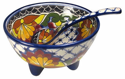 Talavera Rosario Salsa Bowl