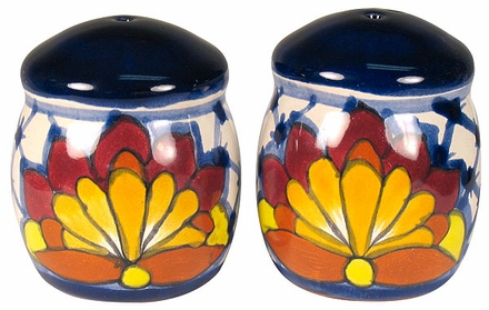 Talavera Rosario Salt & Pepper Shakers - Pair