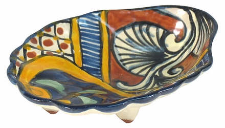 Talavera Shell Soapdish