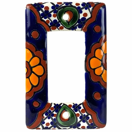 Talavera Single Rocker Switchplate PL7