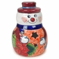 Talavera Snowman Luminaria