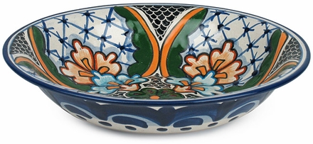 Talavera Soup Bowl - Dolores Pattern