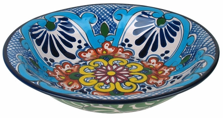 Talavera Soup Bowl - Margarita Pattern