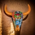 Talavera Steer Skull Wall Art