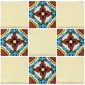 Talavera Tile 4x4 - PP2143 - 15 Tiles